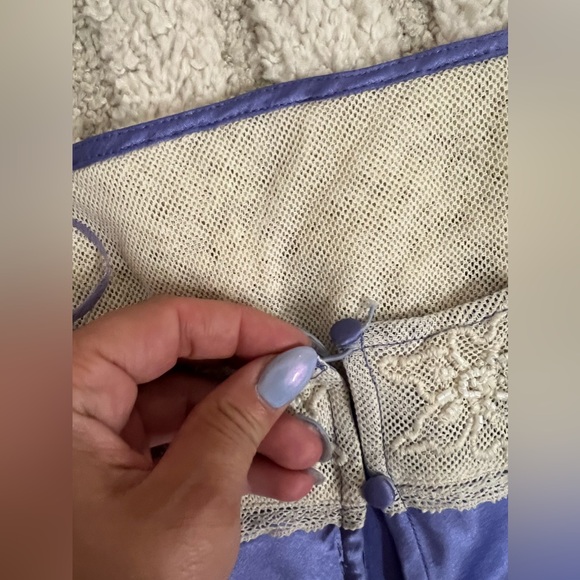 Free people Intimately Turning Heads Mini Slip NWT in periwinkle - Picture 5 of 9